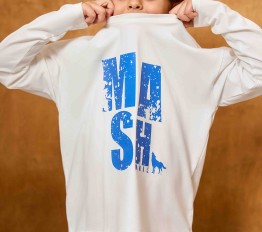 MashMnie LONGSLEEVE  ŚMIETANKOWY