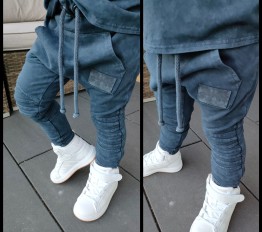 Spodnie Despacito dekatyzowane przeszycia Classic jeans