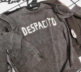 T-Shirt Despacito dekatyzowany Classic czekolada