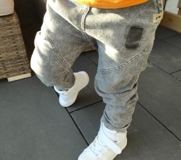 Tuss Spodnie Jeans szare slim