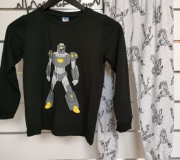 Komplet piżama transformers