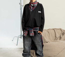 MashMnie Reform Drop 3 longsleeve czarny
