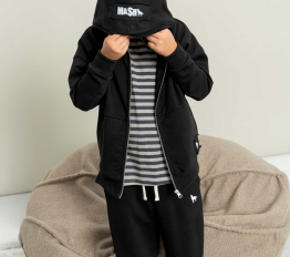 MashMnie Reform Drop 3 Bluza Rozpinana Wolf czarna
