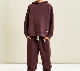 MashMnie Reform Drop 3 Spodnie Dresowe Comfort Burgund
