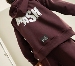 MashMnie Reform Drop 3 Bluza Z kapturem Burgund