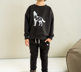MashMnie Reform Drop 3 Spodnie Dresowe Normal Czarne