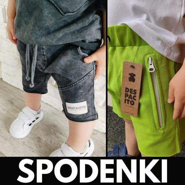 Krótkie spodenki chłopięce rozmiar 104